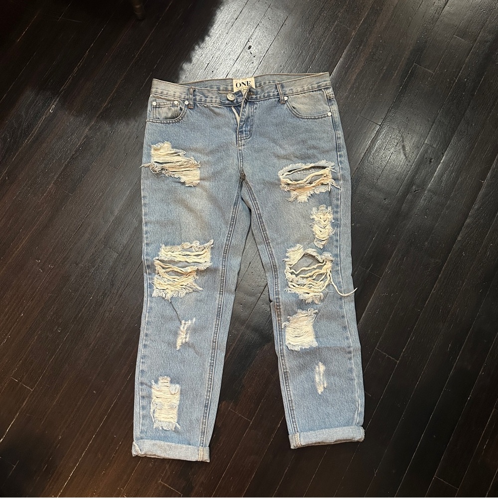 NEW ONE TEASPOON DENIM JEANS